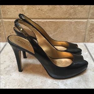 Guess By Marciano Black Platform Heels